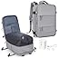 coowoz 25L Waterproof Travel Backpack for Women and Men with Laptop and Shoe Compartments