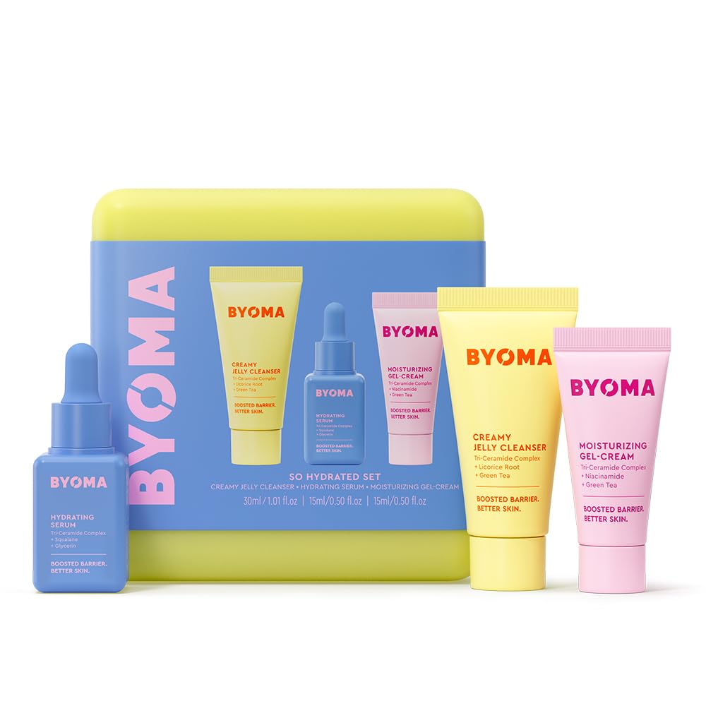Product Name: BYOMA So Hydrated Skincare Set – Mini Jelly Cleanser, Hydrating Serum & Gel Cream Moisturizer